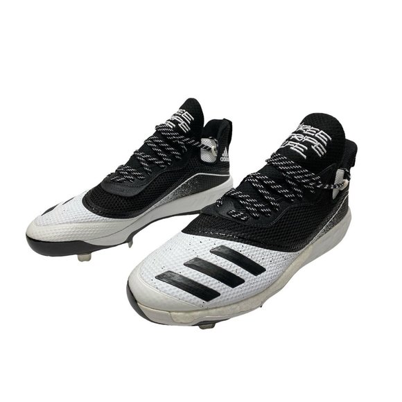 adidas Other - Adidas Icon V Metal Black White Men's Baseball Cleats Size 13.5 G28249 NO BOX